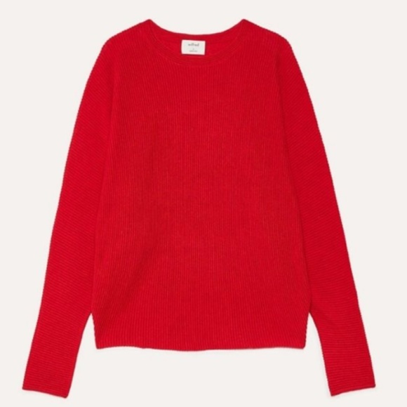 Wilfred Coline Crop Ribbed Sweater - Picture 1 of 9